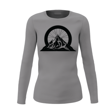 Mountain Tires Women Long Sleeve Shirt